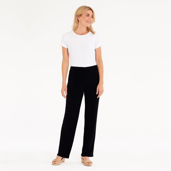 Chico's Pants - 2/$30 Chico's Travelers Pant Straight Leg Stretch High Rise Black 16 Short #BAG4